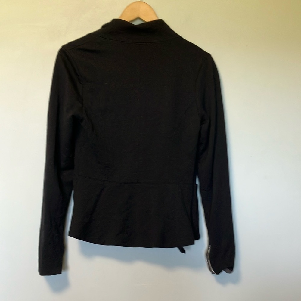 Ramblers Way 100% Rambouillet Wool Black Jacket - Picture 8 of 9